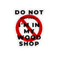 Woodworking Gift Ideas – Cool Stickers - Do Not Disturb